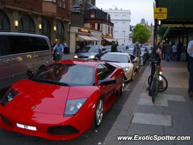 Lamborghini Murcielago spotted in London, United Kingdom