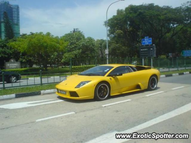 Lamborghini Murcielago spotted in Kallang, Singapore