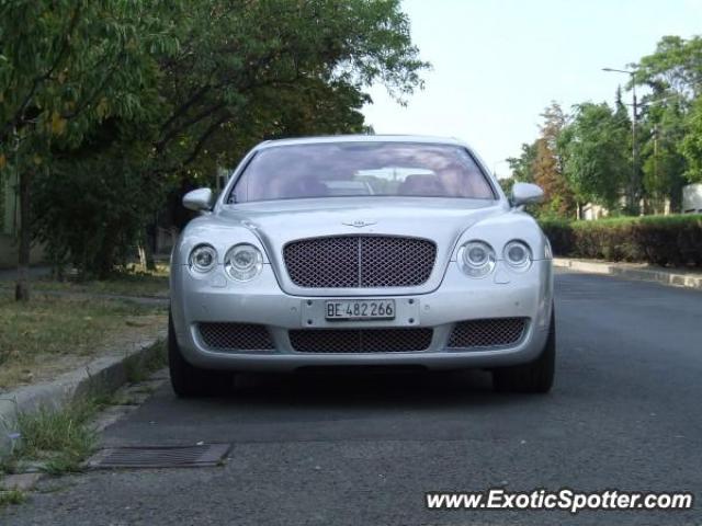 Bentley Continental spotted in Budapest, Hungary