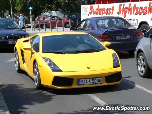 Lamborghini Gallardo spotted in Budapest, Hungary