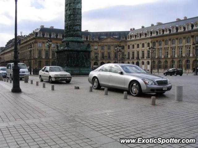 Mercedes Maybach spotted in Paris, France