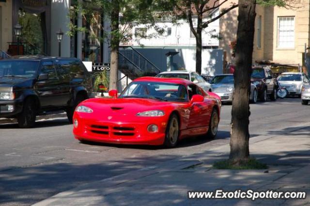 Dodge Viper spotted in Toronto, Canada