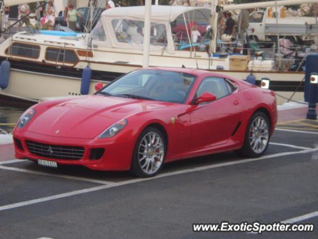 Ferrari 599GTB spotted in Puerto banus, Spain