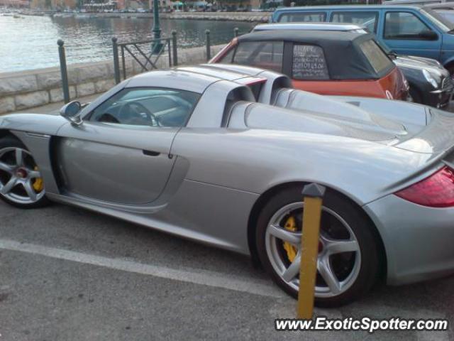 Porsche Carrera GT spotted in Villefanche, France