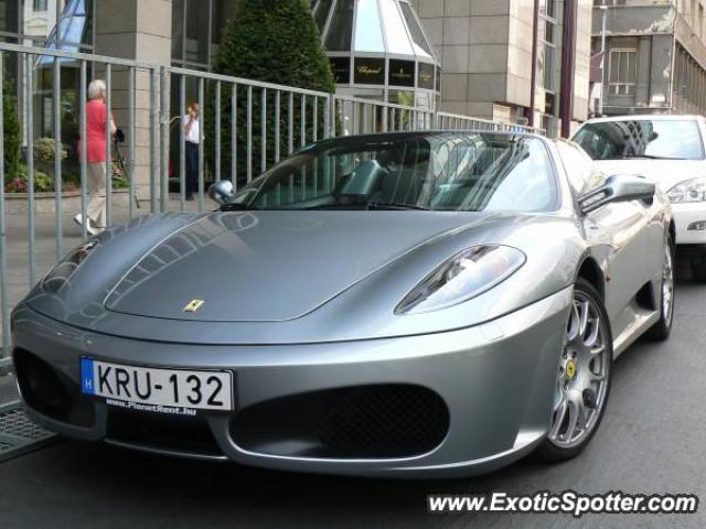 Ferrari F430 spotted in Budapest, Hungary