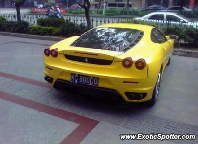 Ferrari F430 spotted in Quanzhou, China