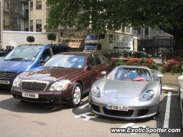 Porsche Carrera GT spotted in London, United Kingdom