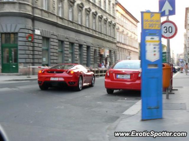 Ferrari F430 spotted in Budapest, Hungary