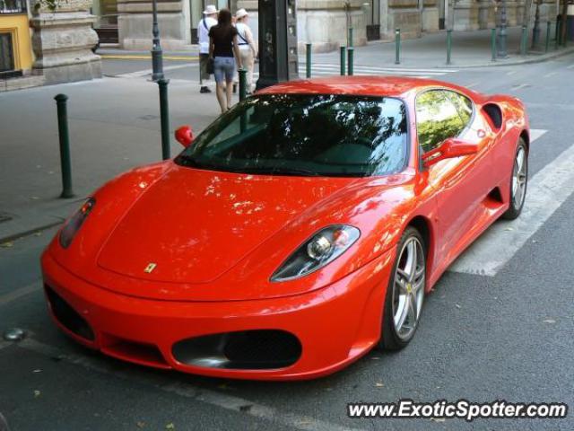 Ferrari F430 spotted in Budapest, Hungary