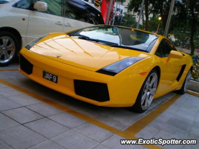 Lamborghini Gallardo spotted in Kuala Lumpur, Malaysia