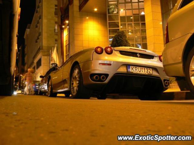 Ferrari F430 spotted in Budapest, Hungary