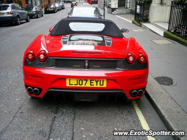 Ferrari F430 spotted in London, United Kingdom