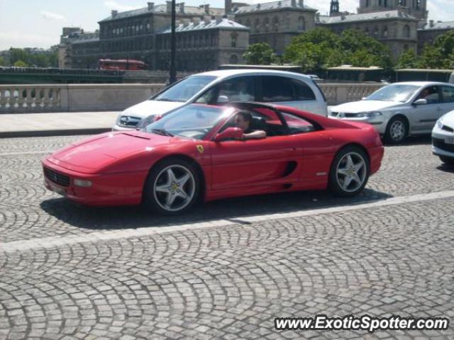 Ferrari F355 spotted in Paris, France