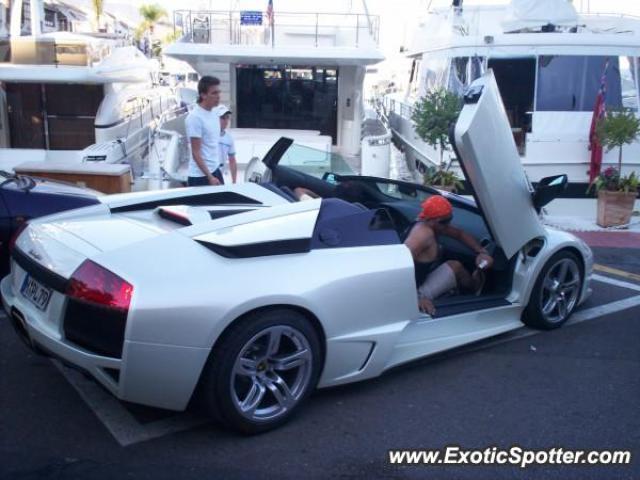 Lamborghini Murcielago spotted in Puerto Banus, Spain