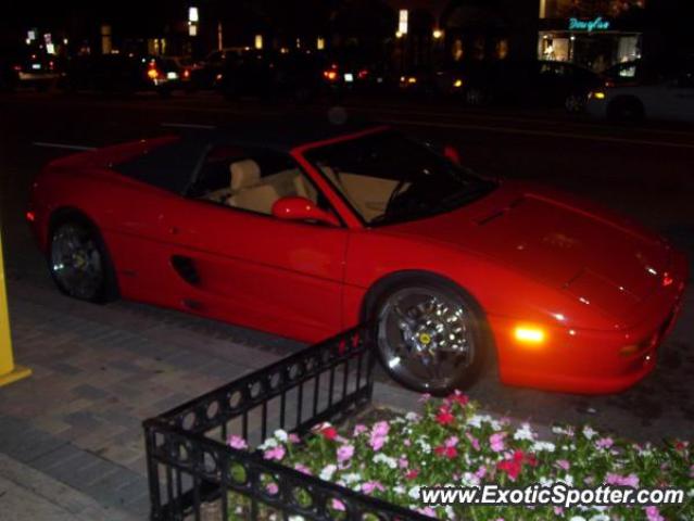 Ferrari F355 spotted in Washigton DC, Washington