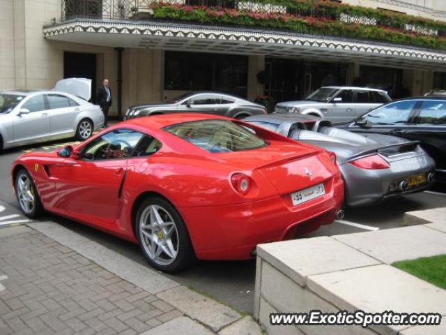 Ferrari 599GTB spotted in London, United Kingdom