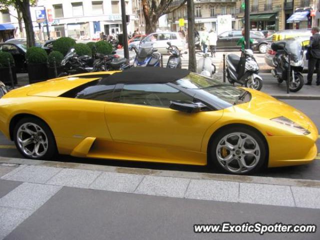 Lamborghini Murcielago spotted in Concarneau, France