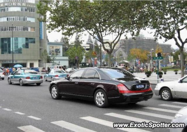 Mercedes Maybach spotted in Hangzhou, China