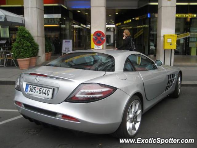 Mercedes SLR spotted in Vienna, Austria