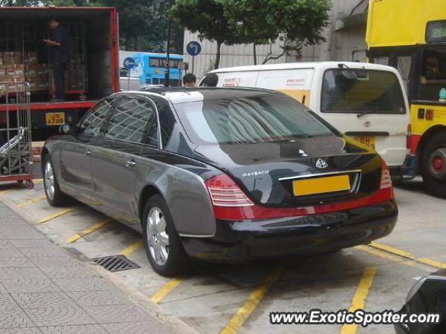 Mercedes Maybach spotted in Hong Kong, China