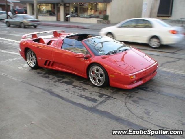 Lamborghini Diablo spotted in Laguna, California