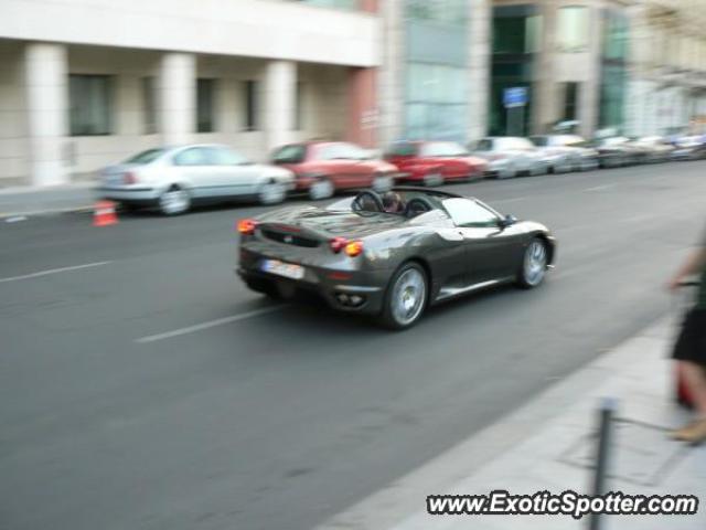 Ferrari F430 spotted in Budapest, Hungary