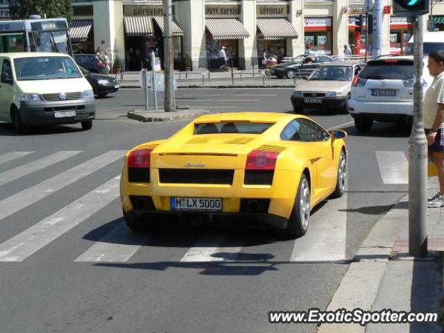 Lamborghini Gallardo spotted in Budapest, Hungary