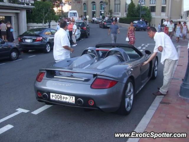 Porsche Carrera GT spotted in Monaco, Monaco