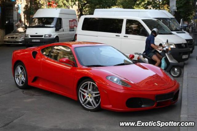 Ferrari F430 spotted in Kiev, Ukraine