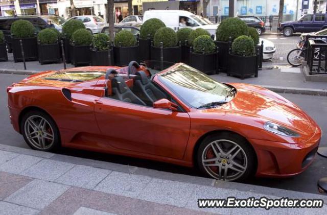 Ferrari F430 spotted in Paris, France