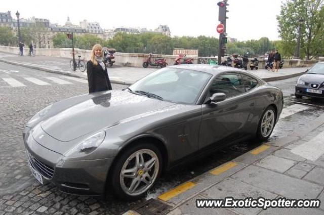 Ferrari 612 spotted in Paris, France