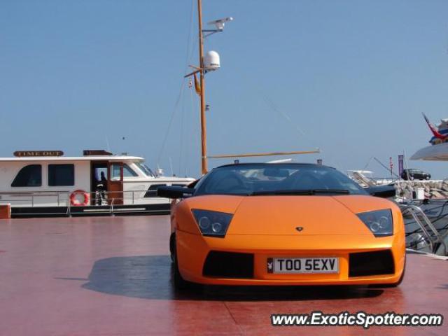 Lamborghini Murcielago spotted in Puerto Banús, Spain