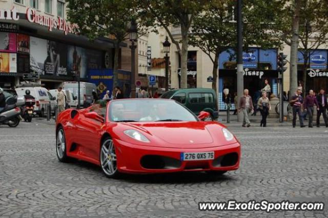 Ferrari F430 spotted in Paris, France