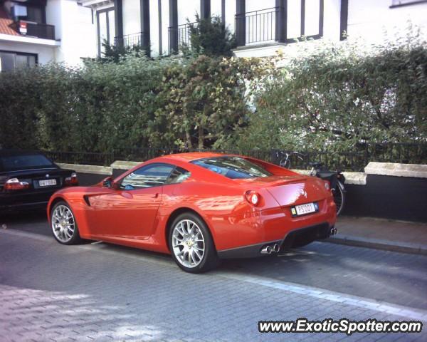 Ferrari 599GTB spotted in KNOKKE, Belgium