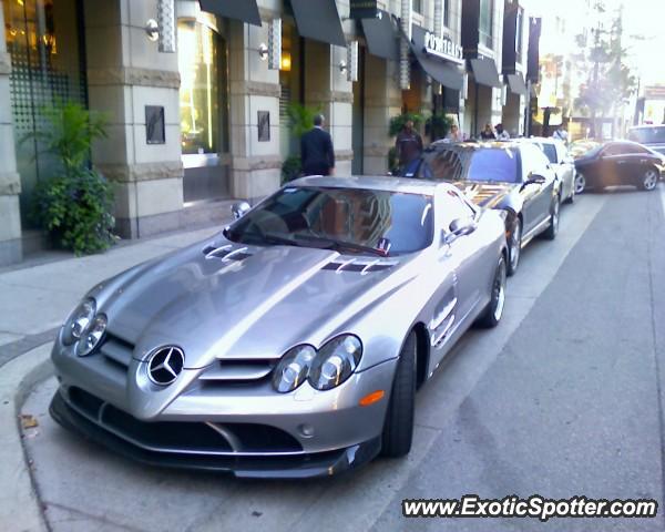 Mercedes SLR spotted in Toronto, Canada