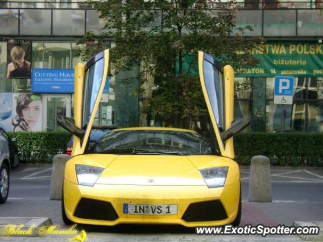 Lamborghini Murcielago spotted in Warsaw, Poland