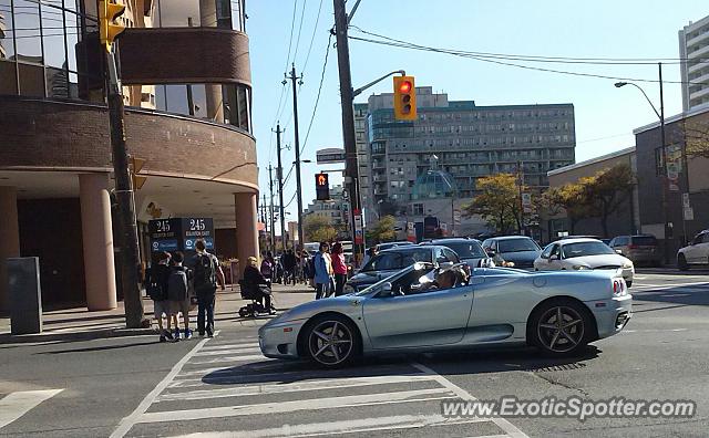 Ferrari 360 Modena spotted in Toronto, Canada