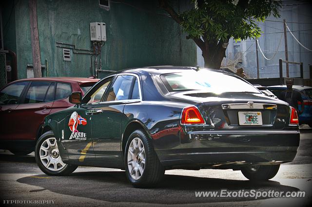 Rolls Royce Ghost spotted in Miami, Florida