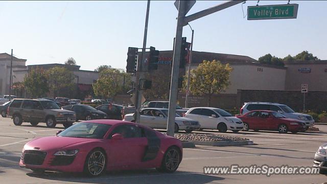 Audi R8 spotted in Walnut, California