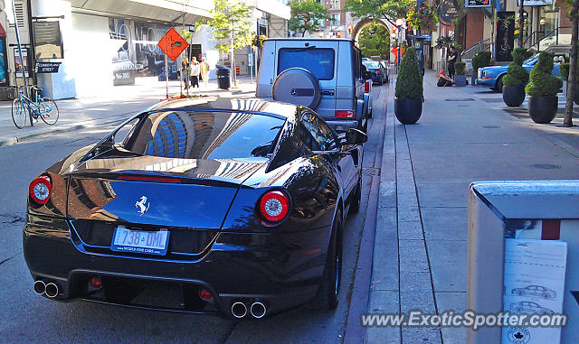 Ferrari 599GTB spotted in Toronto, Ontario, Canada