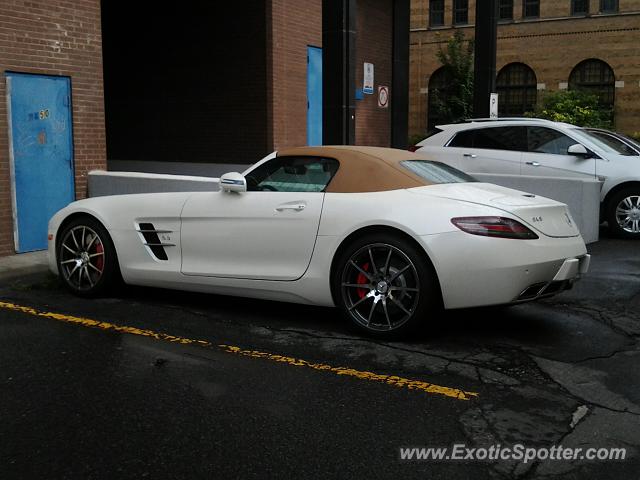 Mercedes SLS AMG spotted in Montreal, Canada