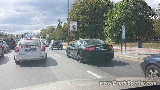 Maserati GranTurismo spotted in Sofia, Bulgaria