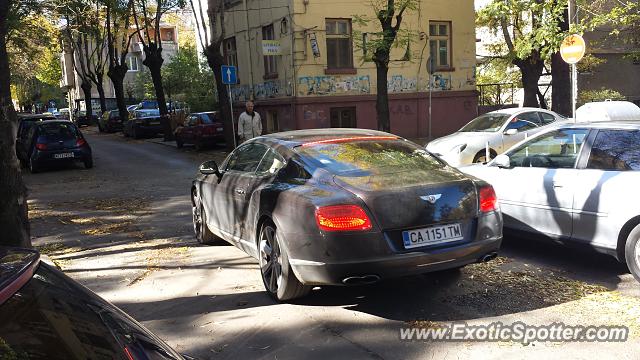 Bentley Continental spotted in Sofia, Bulgaria