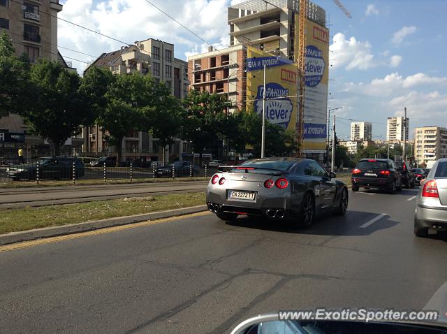 Nissan GT-R spotted in Sofia, Bulgaria