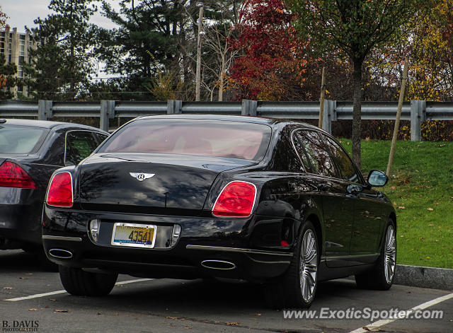 Bentley Continental spotted in Chestnut Hill, Massachusetts