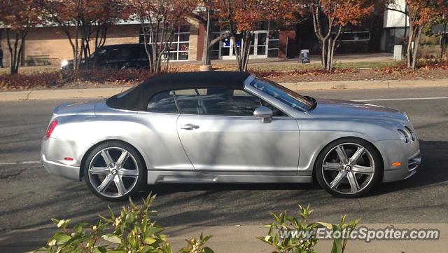 Bentley Continental spotted in Cherry Creek, Colorado