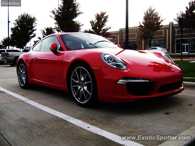 Porsche 911 spotted in Arlington, Texas