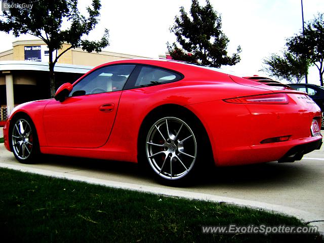 Porsche 911 spotted in Arlington, Texas