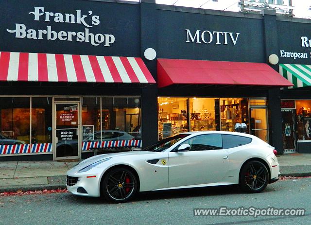 Ferrari FF spotted in Vancouver, Canada