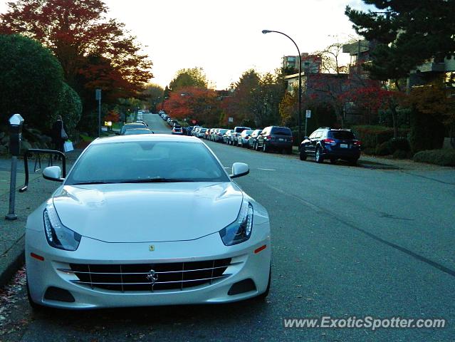 Ferrari FF spotted in Vancouver, Canada